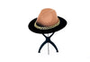 Camel and Black Ombre Fedora Hat